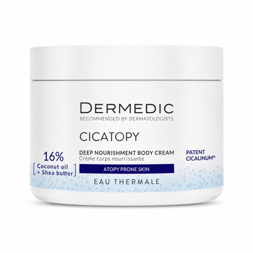 كريم ديرميديك سيكاتوبي المغذي للجسم 225 مل Dermedic Cicatopy Deep Nourishment Body Cream 225 ml