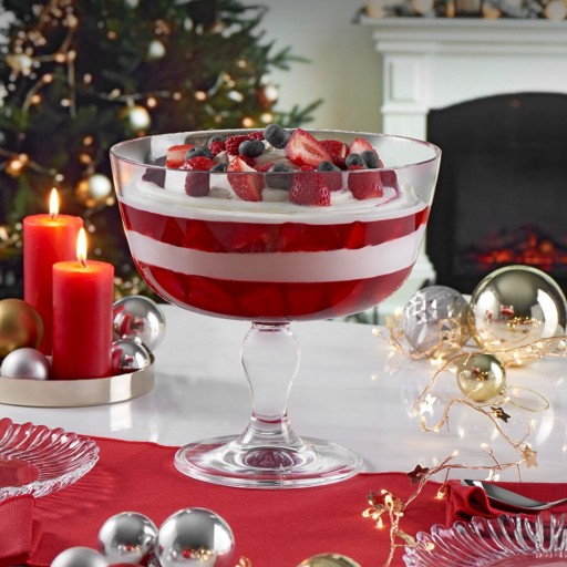 وعاء تقديم زجاجي كبير ماركة باشابهجة Pasabahce 96954 Large Glass Bowl