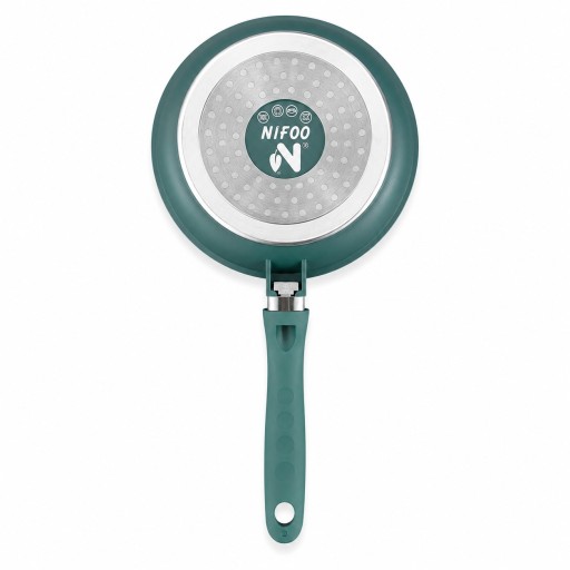 طقم مقالي نايفو كرانيت أخضر  3 قطع NIFOO Granite Fry Pan Set  Green  3 Pieces