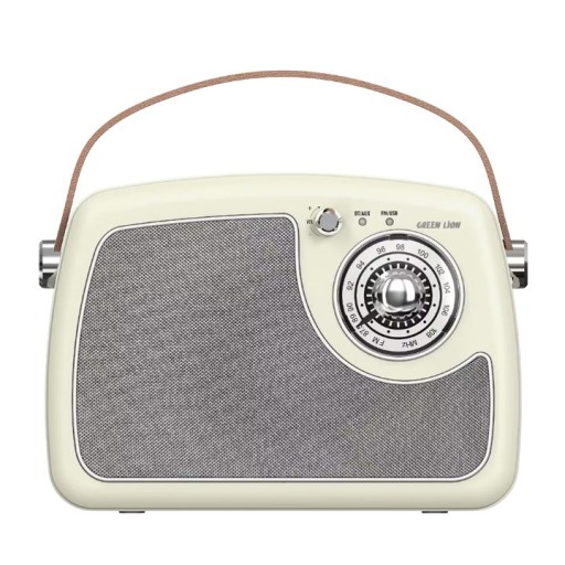 Green Lion Green Lion Lion Retro Radio Bluetooth Speaker