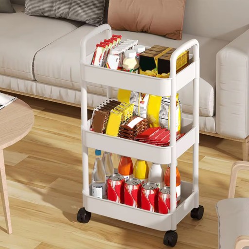 سلة تخزين 3 رفوف 3-Tier Storage Basket
