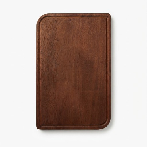 لوح خشبي 34×22 سم للتقطيع والتقديم الأنيق 34x22 cm wooden board for cutting and elegant serving.