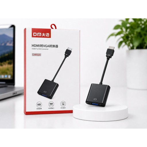 DM CHB020 محول HDMI إلى VGA DM CHB020 محول HDMI إلى VGA