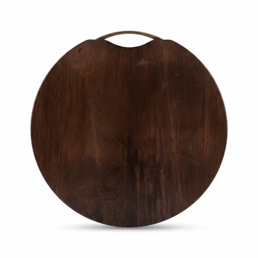 لوح موويز دائري 36.5×36×3.5 سم لتقطيع اللحوم والخضروات Mowiz Round Cutting Board (36.5 x 36 x 3.5 cm) for Meat and Vegetables