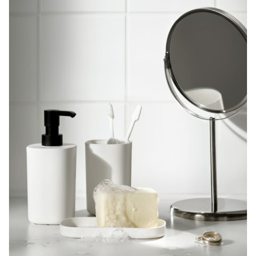 طقم حمّام 3 3-piece bathroom set, white