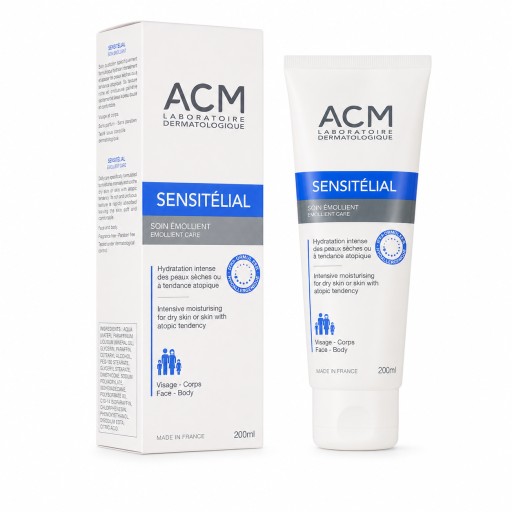كريم ACM سينسيتيليال المرطب للبشرة الجافة جداً – 200 مل ACM Sensitélial Emollient Care – 200ml