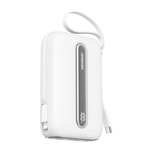 باور بانك JOYROOM سعة 20000mAh مع كيبلين مدمجين JOYROOM 20000mAh Power Bank with Built-in Cables