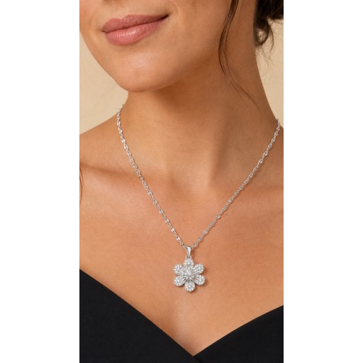 قلادة نسائيه من الفضة الايطاليه Women’s Italian Silver Necklace 925.