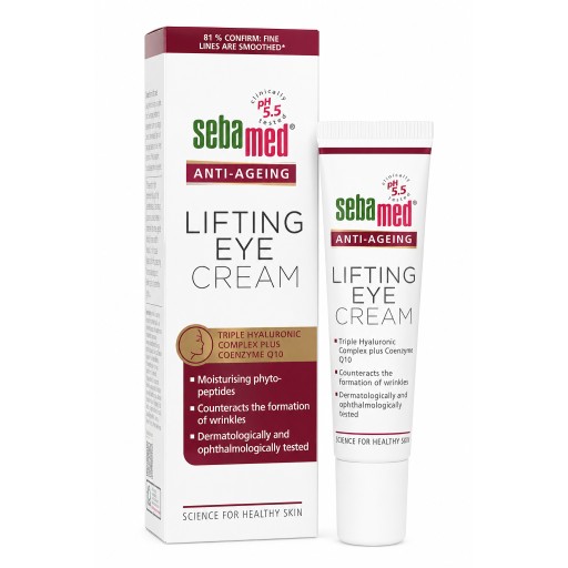 سيباميد كريم Q10 مضاد لعلامات تقدم السن لمنطقة حول العين 15 مل Sebamed Anti-Ageing Q10 Eye Cream 15 ml