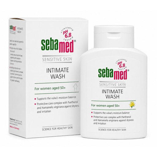 سيباميد غسول نسائي للمناطق الحساسة pH 6.8 – 200 مل Sebamed Feminine Intimate Wash pH 6.8 50+ – 200 ml