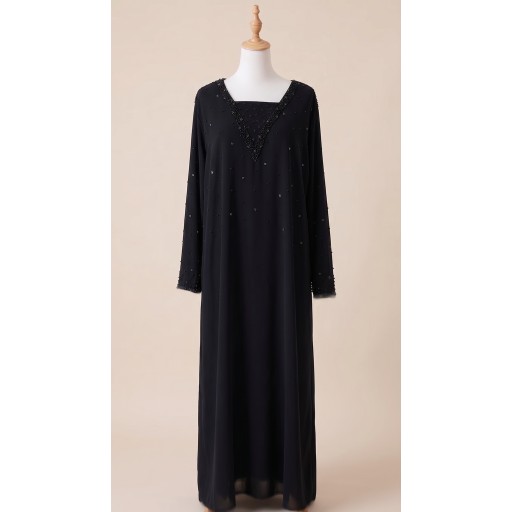 كلابية مناسبات تطريز يدوي Occasion-wear galabiya with hand embroidery