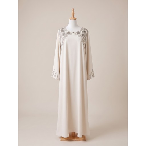 كلابية مناسبات تطريز يدوي Occasion-wear galabiya with hand embroidery