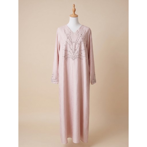 كلابية مناسبات تطريز يدوي Occasion-wear galabiya with hand embroidery