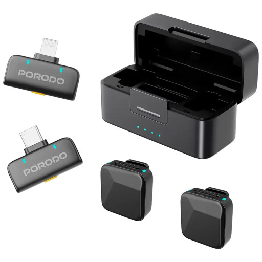 بورودو Porodo Orion Lavalier Wireless Microphone