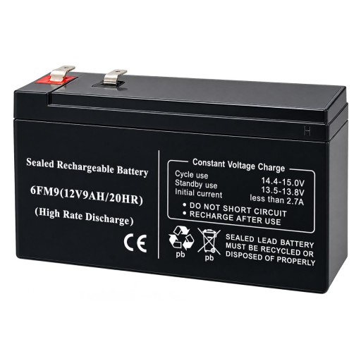بطارية يو بي إس (UPS) بقدرة 12 فولت / 9 أمبير-ساعة 12V 9Ah UPS Battery