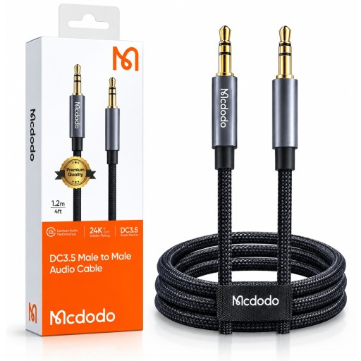 ماكدودو Mcdodo DC3 5 Male To Male Audio Cable 1 2m 3.5 MM