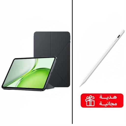 هونر باد X9b ماكس بسعة( 128 / 6)جيجابايت مع كفر حماية + قلم هونر تشويس هدية HONOR Pad X9b Max 128GB 6GB RAM With Flip Cover+ pencil lite gift