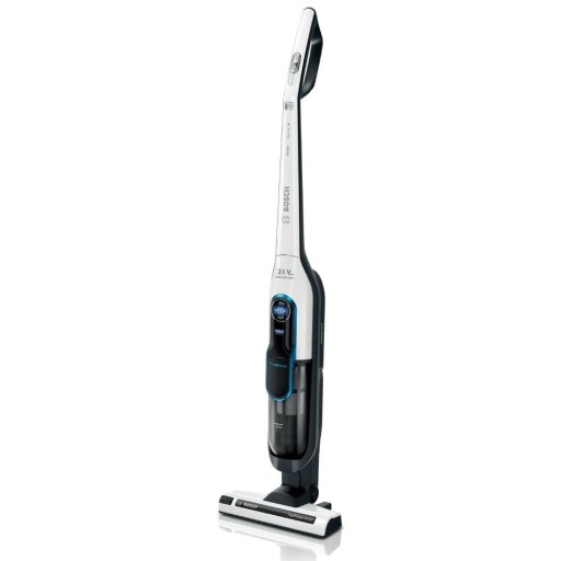 مكنسة كهربائية بوش لاسلكية سعة 0.9L بقوة 28V – أبيض Bosch BCH86SIL1 Cordless Vacuum Cleaner - 0.9L - 28V - White