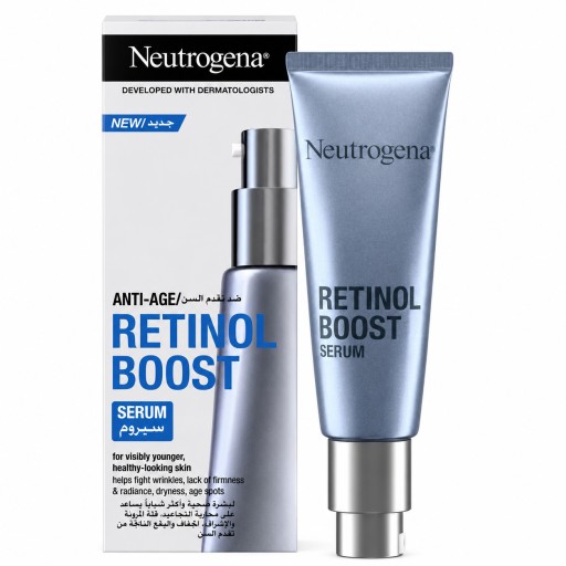 نيتروجينا ريتينول بوست سيروم مضاد لعلامات تقدم السن 30 مل Neutrogena Retinol Boost Anti-Ageing Serum 30 ml