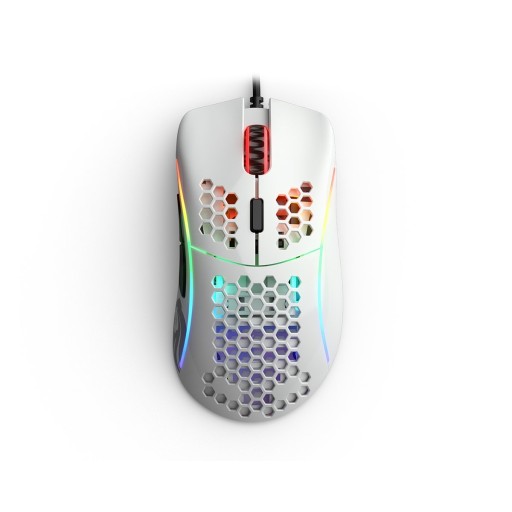 ماوس Glorious Model D Minus أبيض لامع Glorious Model D Minus Glossy White