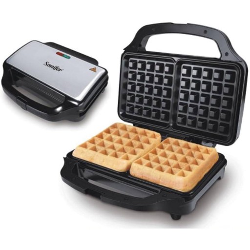 صانعة وافل منزلية من سونيفر Sonifer Waffle Maker  SF-6057
