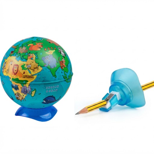 كرة إكزيرز الصغيرة لاكتشاف العالم والحيوانات Exerz Small Globe for Discovering the World and Animals
