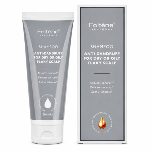 فولتين فارما شامبو مضاد للقشرة للشعر الجاف والدهني – 200 مل Foltene Pharma Anti-Dandruff Shampoo for Dry or Oily Flaky Scalp – 200 ml