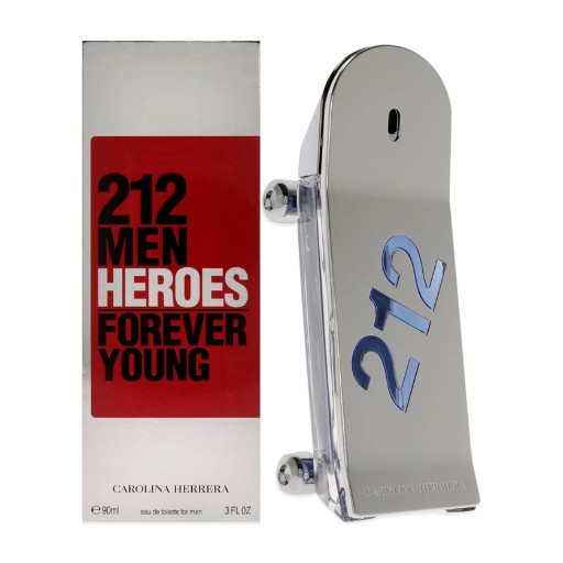 عطر كارولينا هيريرا 212 هيروز فوريفر_يونغ للرجال Carolina Herrera 212 Men Heroes Forever Young Eau de Toilette