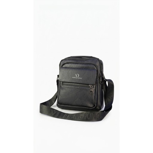 حقيبة كتف جلد VIDENG KING Leather Crossbody Bag