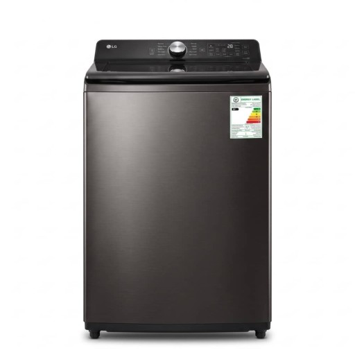 غسالة ال جي LG تحميل علوي بسعة 17 kg انفرتر – أسود أونيكس LG T17X6EDHTX Top Load Washing Machine - 17 kg - Inverter - Onyx Black