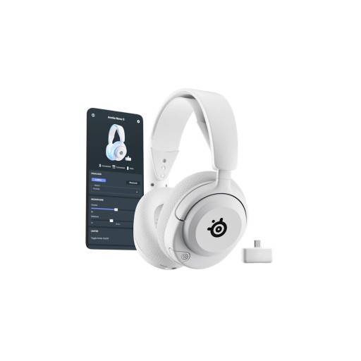 سماعة الألعاب اللاسلكية ستيل سيريز أركتيس نوفا 5 بي (مخصصة للبلايستيشن) SteelSeries Arctis Nova 5P Wireless Gaming Headset
