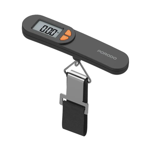 Porodo Lifestyle Accuscale High-Precision Digital Luggage Scale 50kg Max Porodo Lifestyle Accuscale High-Precision Digital Luggage Scale 50kg Max