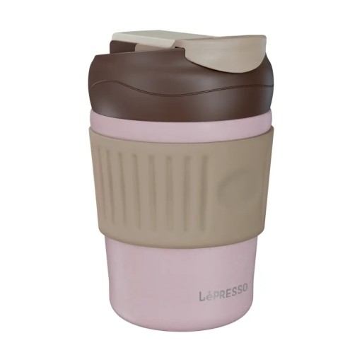 كوب حراري "ليبريسو مورنينج سكيب" ستانلس ستيل 316L خيارين للشرب سعة 350ml Lepresso Morningscape Dual Sip Thermal Tumbler Mug 350mL (316L Stainless Steel)