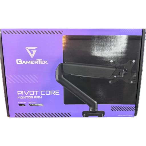 ذراع شاشة GamerTek Pivot Core أحادي GAMERTEK PIVOT CORE Single Monitor Arm