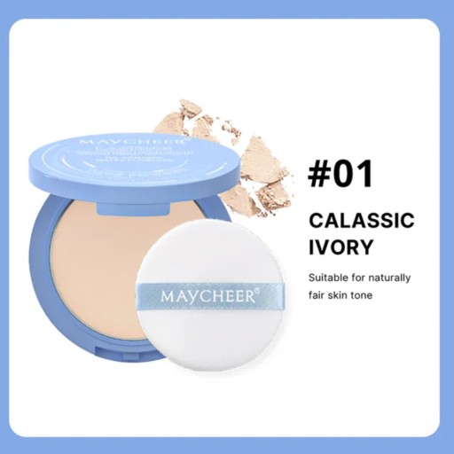 باودر مضغوط مقاوم للماء Waterproof Velvet Powder