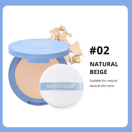 باودر مضغوط مقاوم للماء Waterproof Velvet Powder