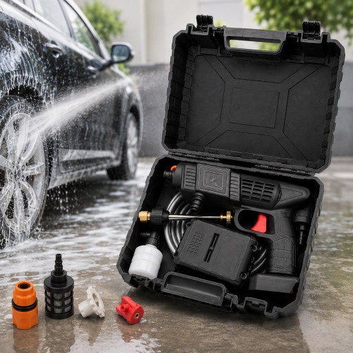 جهاز غسيل السيارات المحمول Portable Car Pressure Washer