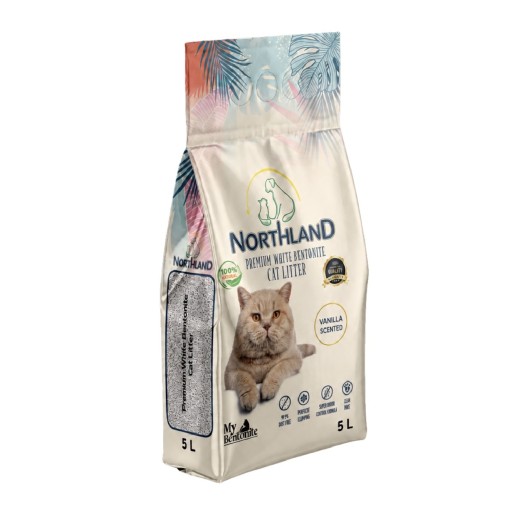 رمل نورثلاند بعطر الفانيلا ٥ لتر Northland sand with vanilla fragrance 5 liters