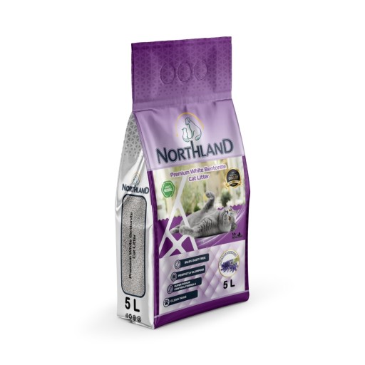 رمل نورثلاند بعطر اللافندر ٥ لتر Northland sand with lavender fragrance 5 liters