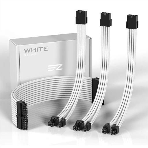 ezdiyfab Ezdiyfab ezdiy-fab Soft Nylon Power Supply Cables With Comb Kit nylon