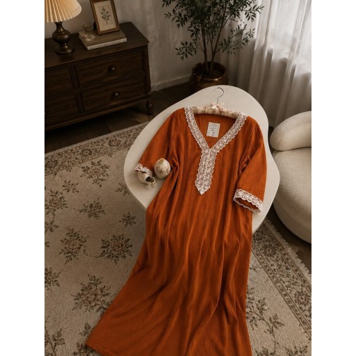 دشداشة ايروبين لنن Dishdasha Modern
