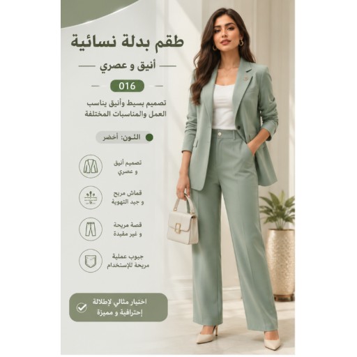 بدلة نسائية Women's Suit Set