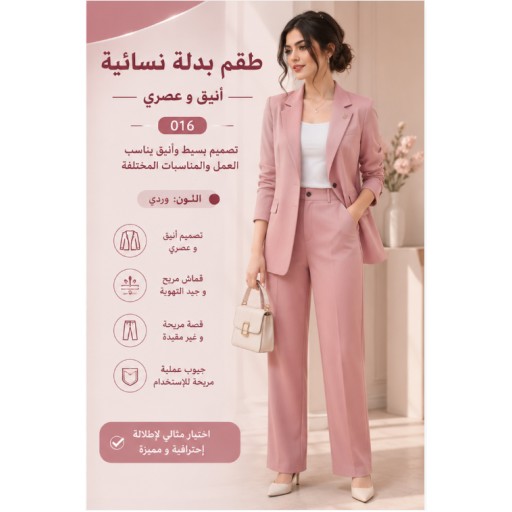بدلة نسائية Women's Suit Set