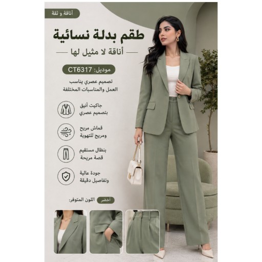 بدلة نسائية Women's Suit Set