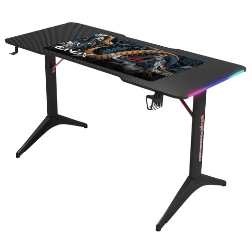 جاماكس Gamax D2208b Compact Gaming Desk 120x60