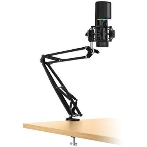 ستريمبليفاي Streamplify Rgb Microphone With Mounting Boom Arm