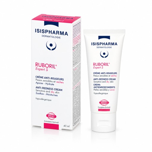 كريم إيزيس فارما روبوريل إكسبيرت S المضاد للاحمرار للبشرة الحساسة والجافة – 40 مل ISISPHARMA Ruboril Expert S Anti-Redness Cream for Sensitive & Dry Skin – 40
