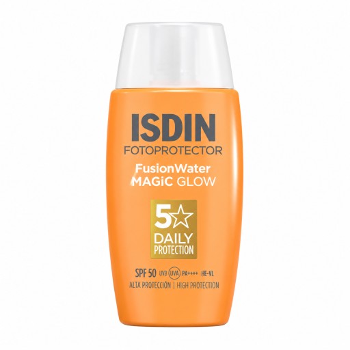 واقي شمس إيزدين فيوجن ووتر ماجيك جلو SPF 50 – 50 مل ISDIN Fotoprotector Fusion Water Magic Glow SPF 50 – 50 ml