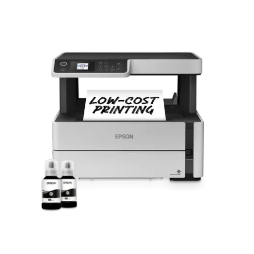 Epson EcoTank M2170 طابعة متعددة الوظائف A4 أحادية اللون بخزان حبر Epson EcoTank M2170 A4 Monochrome All-in-One Ink Tank Printer