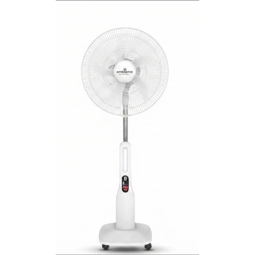مروحة أمبليوم  العامودية شحن حجم 18 انج موديل EM-RF26 Amplyum Vertical Rechargeable Fan, 18-inch, Model EM-RF26